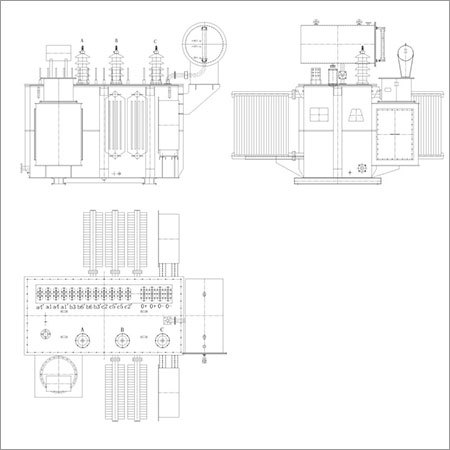 Rectifier Transformer Coil Material: Copper Core