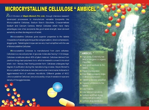 माइक्रोक्रिस्टलिन सेल्युलोज एम्बिसेल