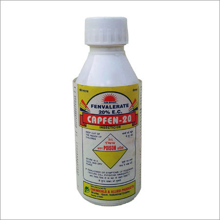 FENVALERATE - 20% E.C. Liquid | Quick Acting Pyrethroid Insecticide for Cotton, Cauliflower, Brinjal, Effective Against Bollworm, Aphids, Jassid, Thrips