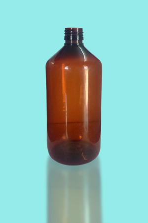 500 ml Round Bottle - Plastic Material, 500 Milliliter Capacity , Ideal for Pharmaceutical Use in Round Shape