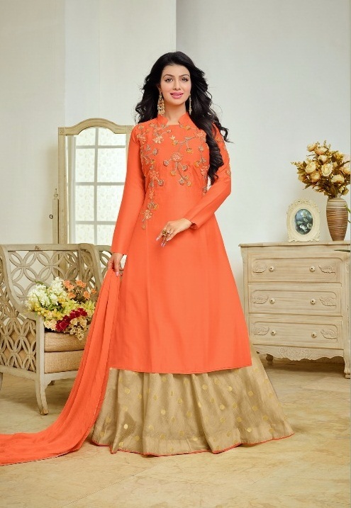 Cotton Embroidered Salwar Kameez