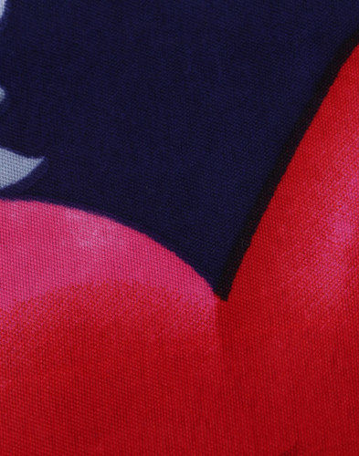 कोकोफोम डबल पॉली कॉटन मल्टी फ्लोरल बेड शीट