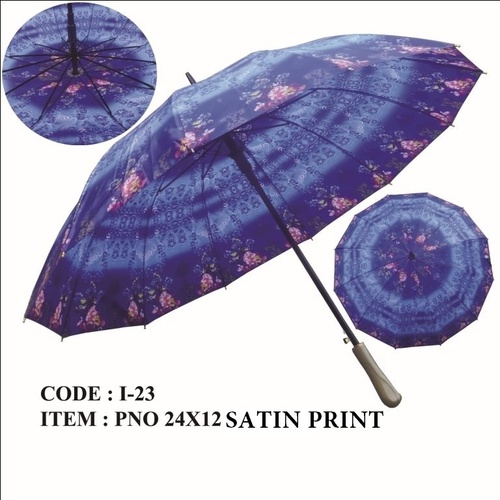 Umbrella Switch Auto Open - Item : Pno 24X12 Satin Print