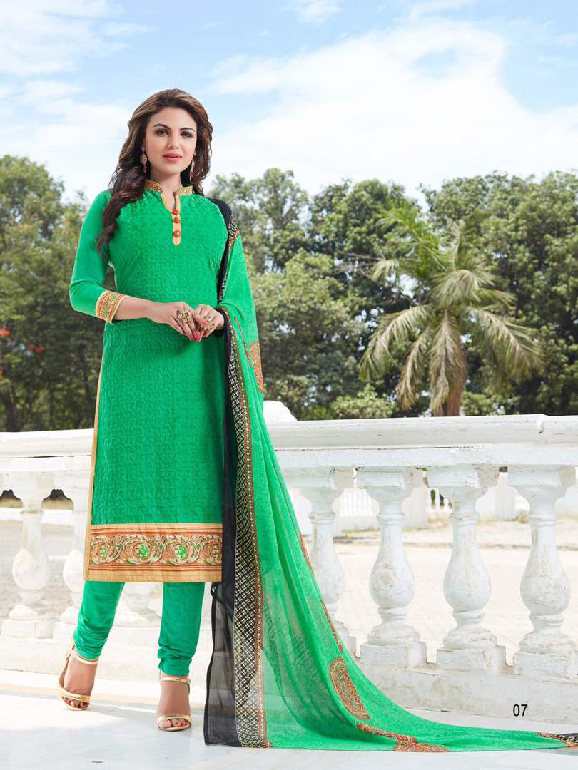 Embroidered Pure Cotton Suits