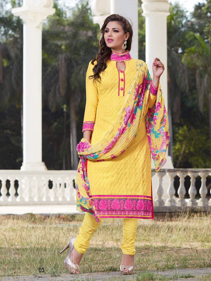 Embroidered Pure Cotton Suits