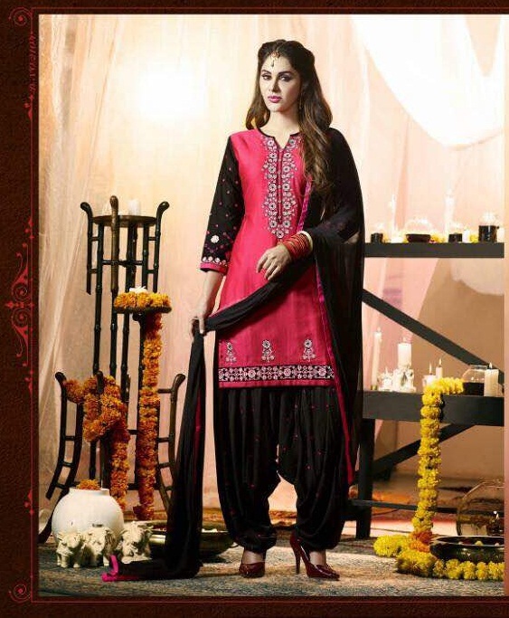 Cotton Patiala Suits
