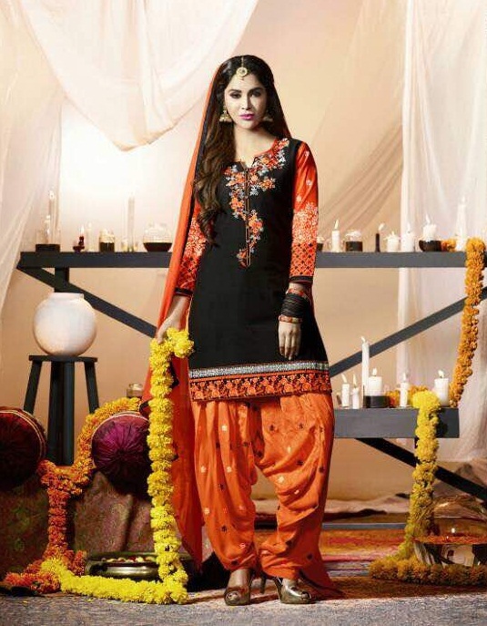 Cotton Patiala Suits