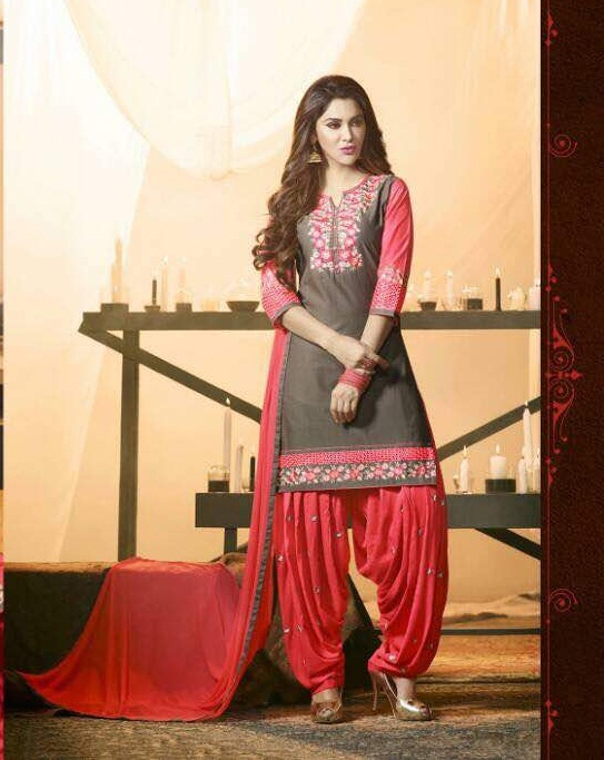 Cotton Patiala Suits