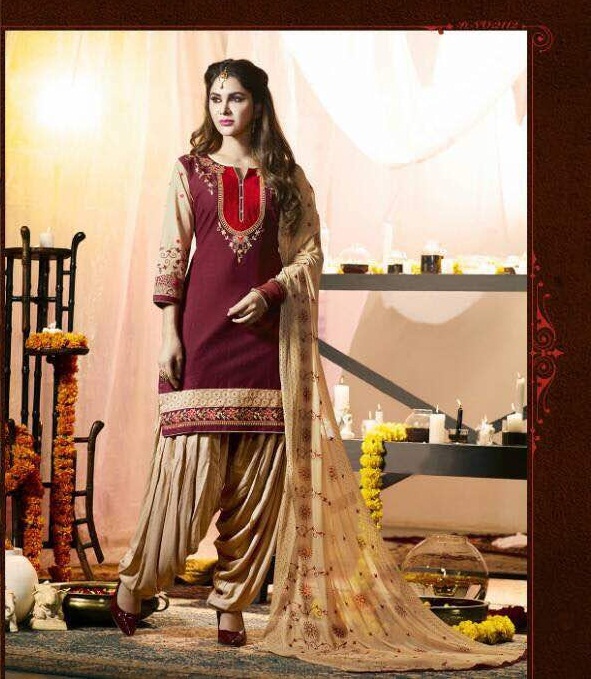 Embroidered Pure Cotton Suits