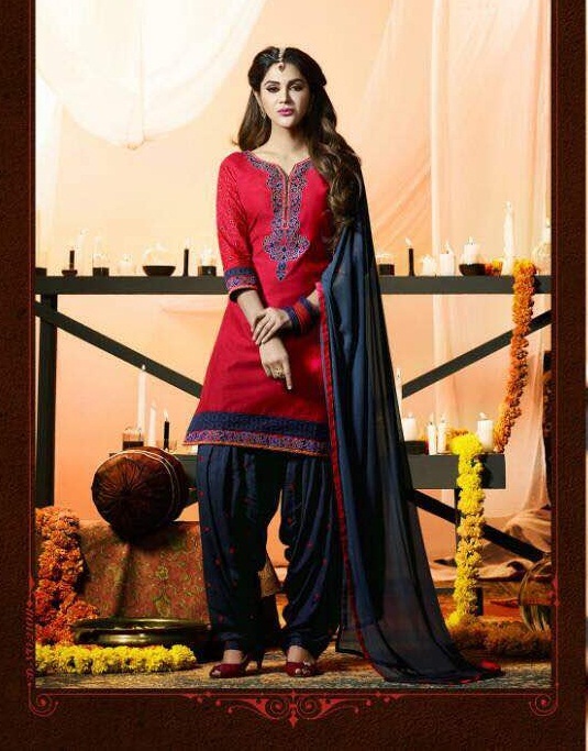 Embroidered Pure Cotton Suits