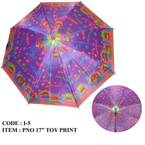 Printed Umbrella - ITEM : PNO 17" TOY PRINT