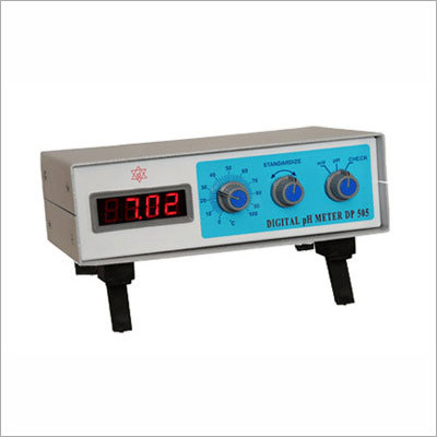 Digital pH Meter - Plastic, 150 x 100 x 60 mm | LCD Display, ±0.01 pH Accuracy, Long Service Life, Lightweight