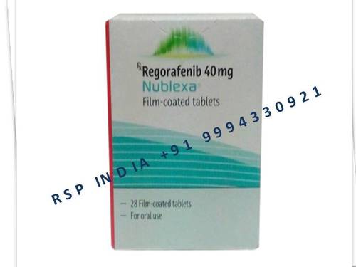 Regorafenib 40mg - Targeting Protein Inhibition for Cancer Treatment | Adult Use, Tablet Form, Packaging in Bottle, Store in Cool and Dry Place