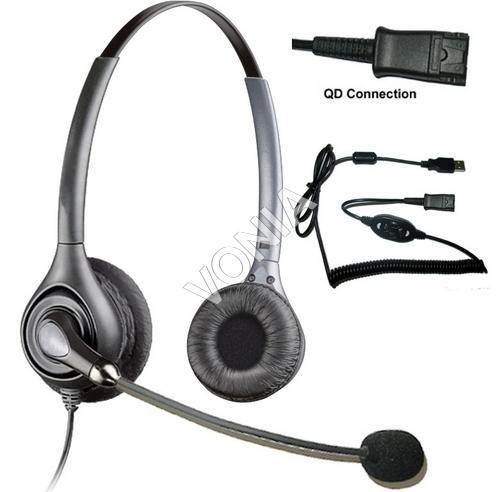 Call Center High Noise Cancellation USB Headset
