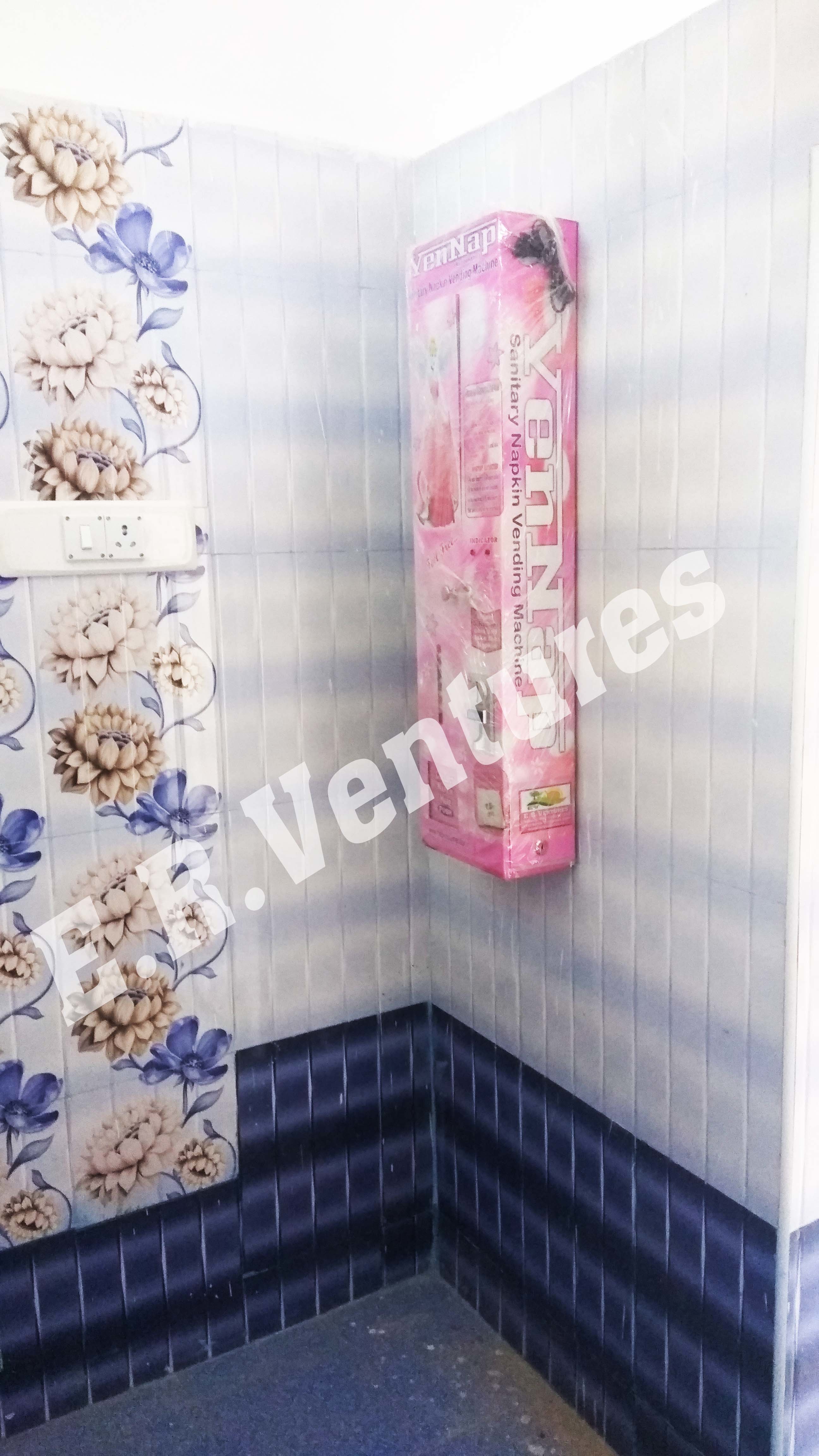 Pink Sanitary Pad Vending Machine