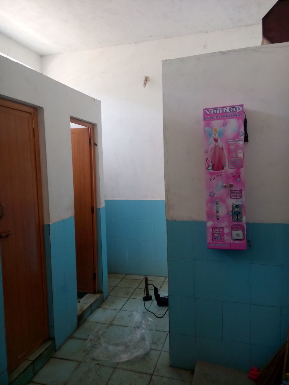Pink Sanitary Pad Vending Machine