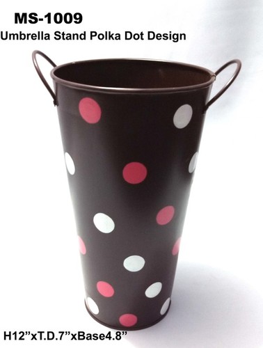 छाता धारक पोल्का डॉट डिज़ाइन