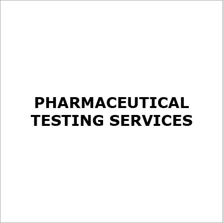 Pharmaceutical Testing Services