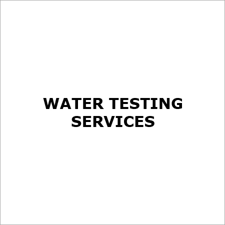 Water Testing services