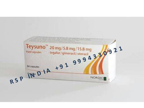 TEYSUNO - Adult Capsules, Blister Pack | Chemotherapy Anti-Metabolite for Cancer Treatment, Chemical and Plant Extract Ingredients, Store in Cool and Dry Place