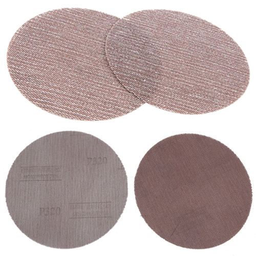 Polynet - Aluminium Oxide, 3" 5" 6" Customized Sizes | Maroon Color, Resin Over Resin Bonding, Dust-free Abrasive For Sanding