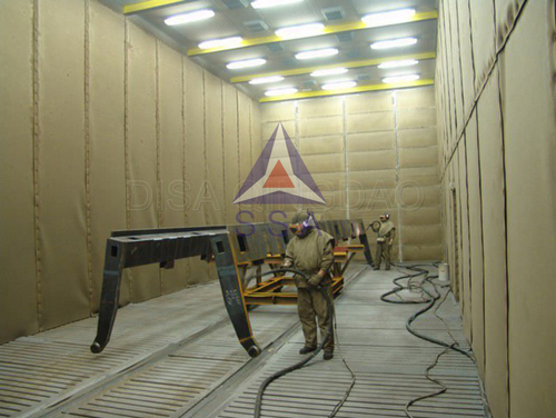 ब्लास्टिंग मशीन का उपयोग: औद्योगिक