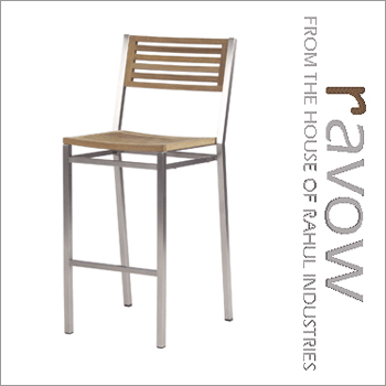 बिना साइडे से लेकर स्टेनलेस स्टील कुर्सी