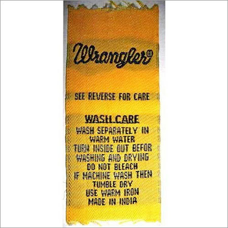 Satin Woven Label Designing