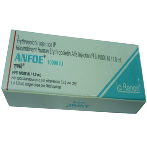 Erythropoietin Injection Application: Hospital