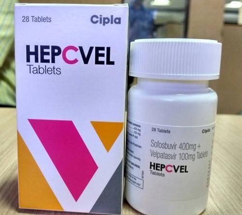 Hepcvel (Velpatasvir Sofosbuvir Medicine) Tablets