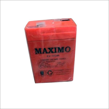 6 Volt 4.5Ah SMF Battery