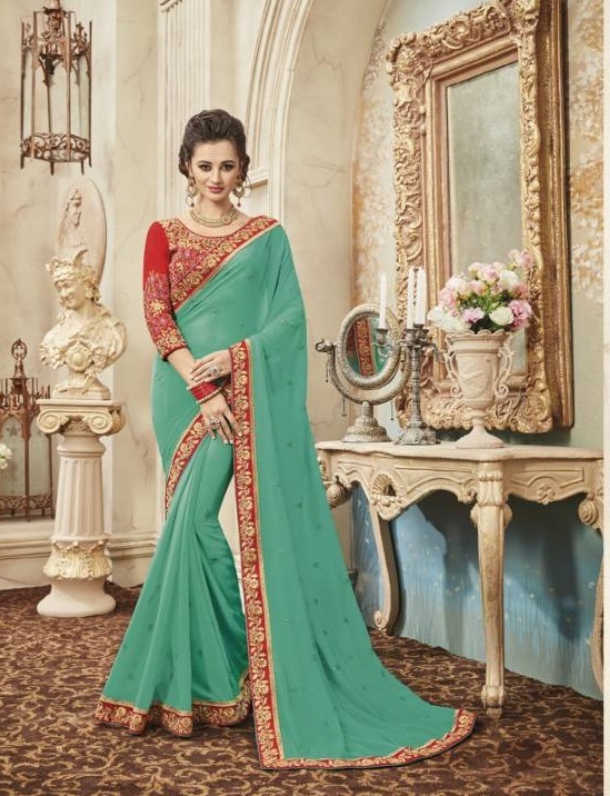 Georgette Designer Sarees