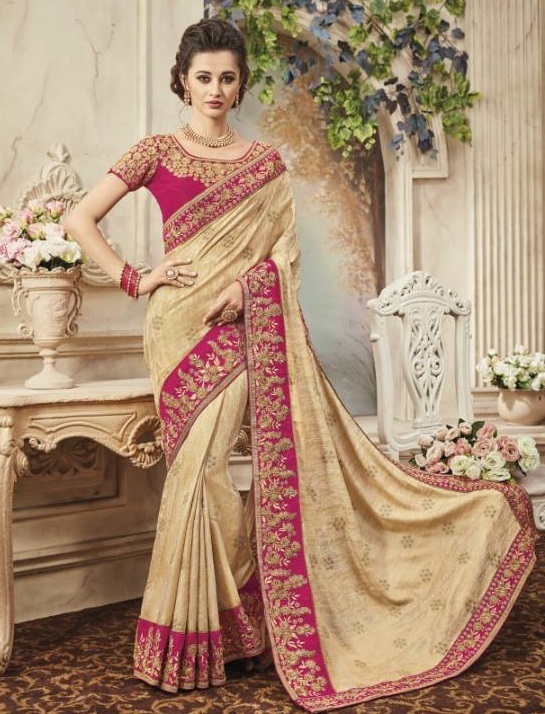 Embroidered Women Ethnic Sarees
