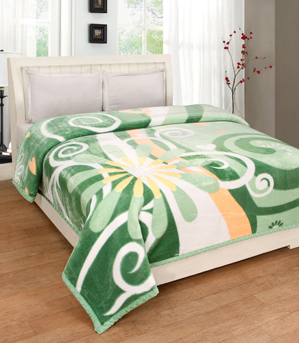 Mink Blankets - Polyester Fleece, Full Size | Printed Design for Home Use, Knitted for Adult Comfort