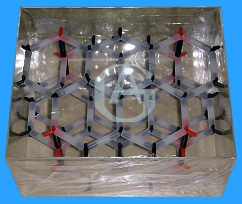 ग्रेफाइट क्रिस्टल मॉडल