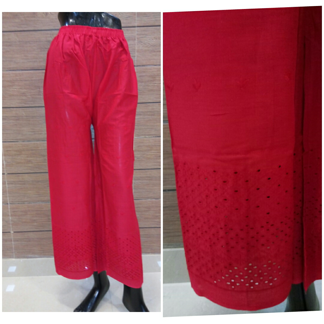 Designer Legging With Matching Lace - Cotton Blend, Washable | Ethnic Printed Pattern In Vibrant Designs