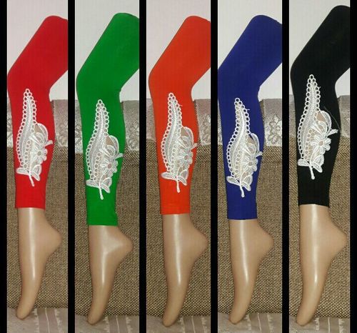 Washable Designer Legging  With Embroidery Work