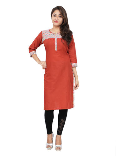 Washable Cotton Printed Kurtis