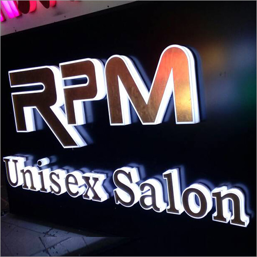 3डी ग्लो साइन बोर्ड