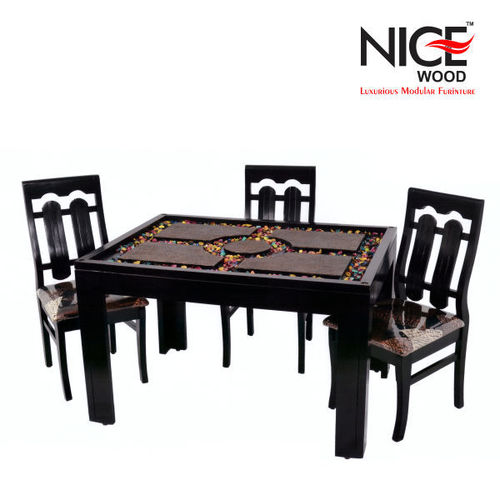 Wooden Dinid 4 Seater