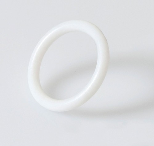 PTFE O Ring - High Precision White Seal, Various Sizes | Perfect Sealing, Resistant to High Temperature and Harmful Chemicals, Non-Corrosive and Moisture Proof