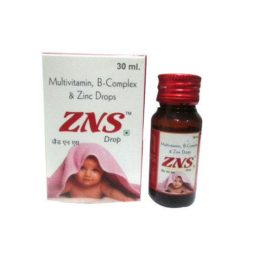 मल्टीविटामिन बी-कॉम्प्लेक्स और जिंक ड्रॉप