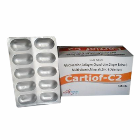 ग्लूकोसामाइन, कोलेजन, चोंड्रोटिन, अदरक, मल्टी विटामिन