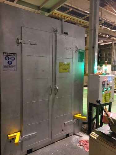Electrical Oven 2500 Cmh Hot Air Circulation - Material: Ms
