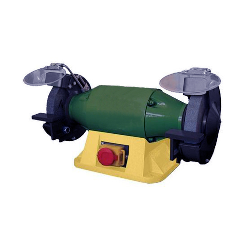 Heavy Duty Bench Grinder - 900W Motor, 200x32mm Wheel Size | Magnification Eye Shields, Lock-On Safety Switch, High Quality Bearings