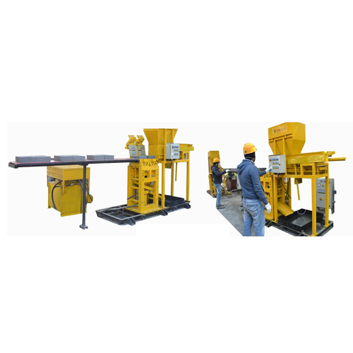 Semi Automatic Fly Ach Brick Making Machine