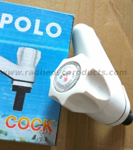 WALL FAUCET - PVC Material, Oval Shape, 1-20 mm Thickness | Elegant White Finish, Durable Construction for Versatile Usage