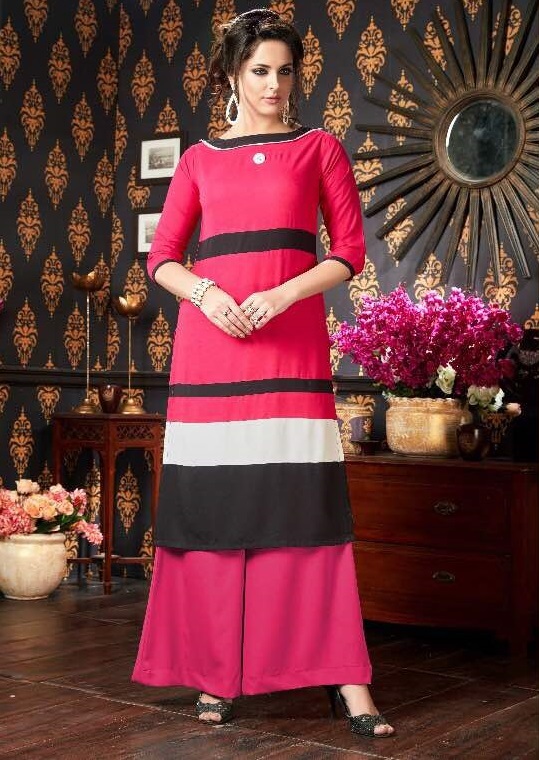 Stylish Rayon Kurtis - Rayon Cotton, A-line Size L/xl/xxl | Multi-color, Plain Printed Design For Effortless Elegance And Comfort