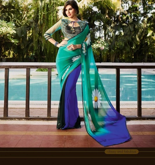 Georgette Designer Sarees