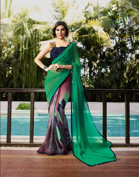 Georgette Designer Sarees